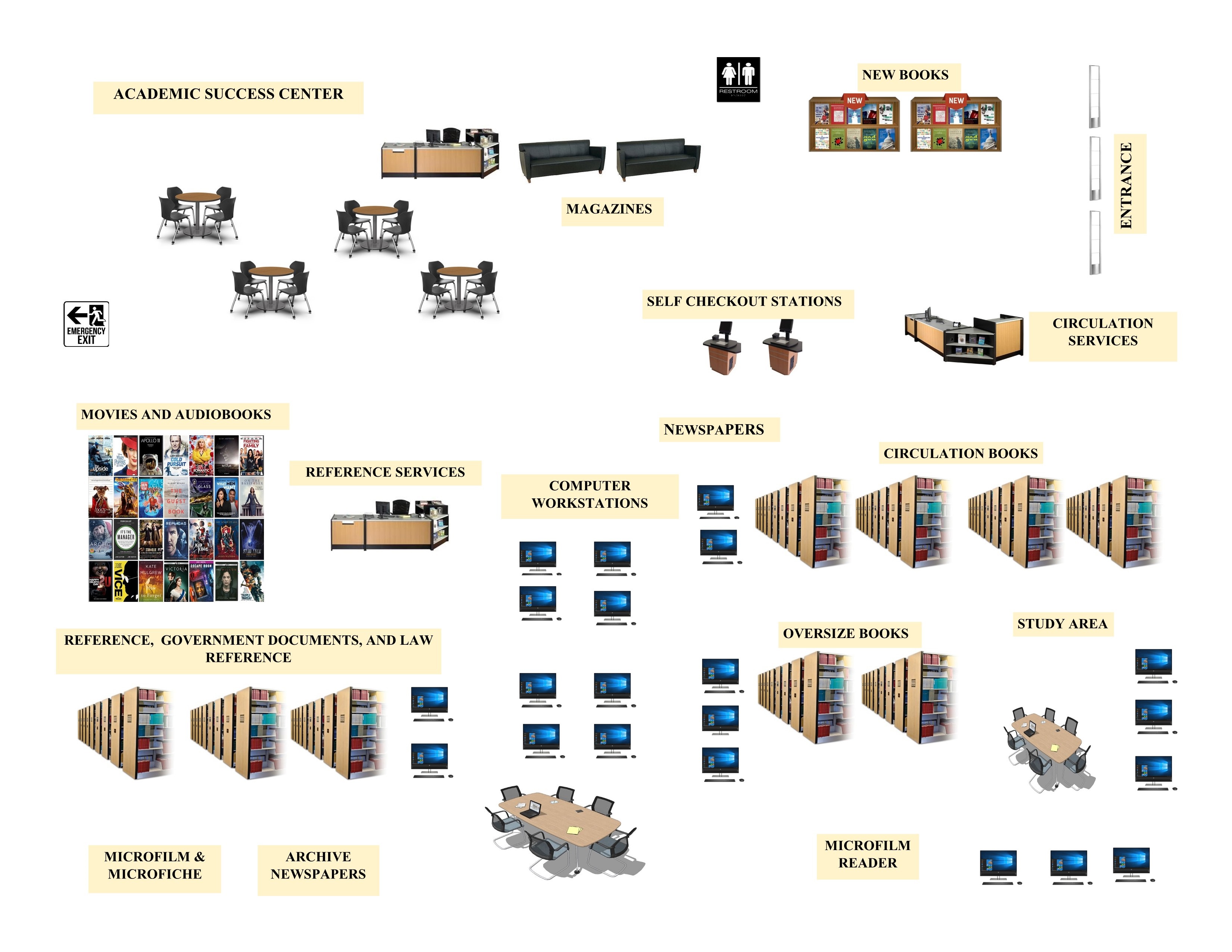 Newest Library Map